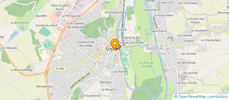 localisation de l'entreprise MONSIEUR ELIE CLEMENT à LOCHES