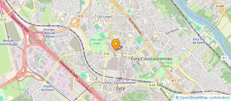 localisation de l'entreprise MONSIEUR ELIE COHEN à EVRY-COURCOURONNES