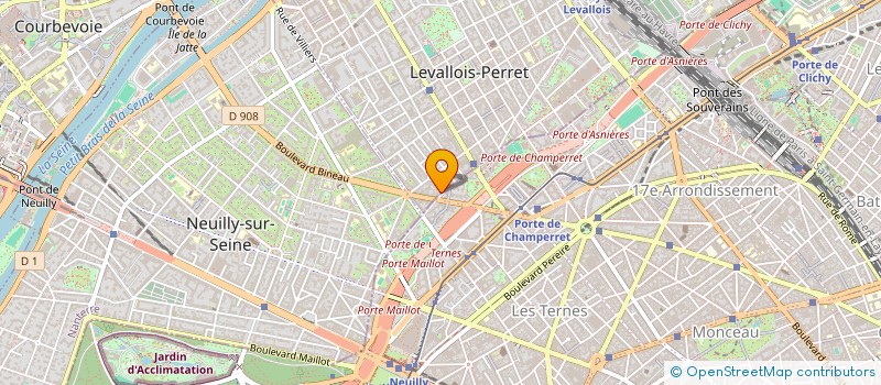 localisation de l'entreprise MONSIEUR ELIE COHEN à LEVALLOIS-PERRET