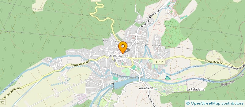 localisation de l'entreprise MONSIEUR ELIE CORTES  GREOUX-LES-BAINS