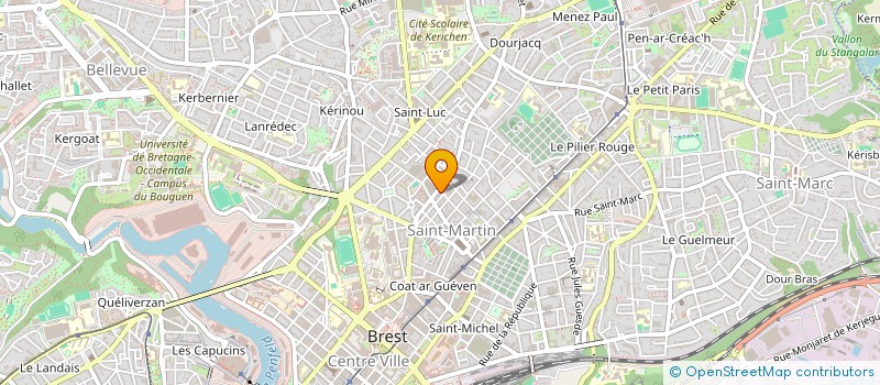 localisation de l'entreprise MONSIEUR ELIE COSTA à BREST