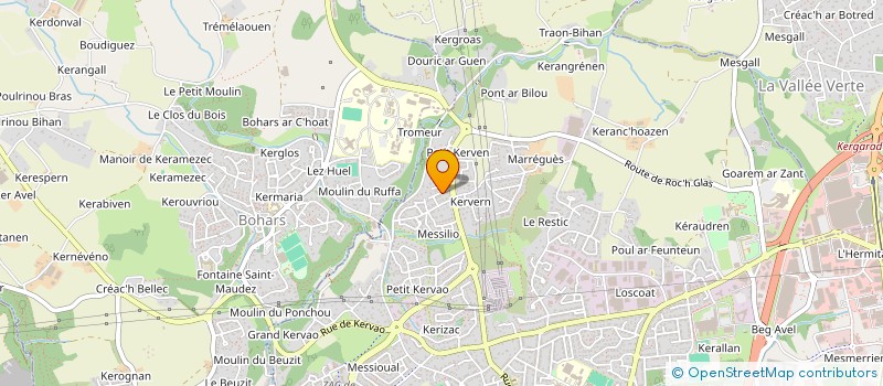 localisation de l'entreprise MONSIEUR ELIE COUELLAN à BREST