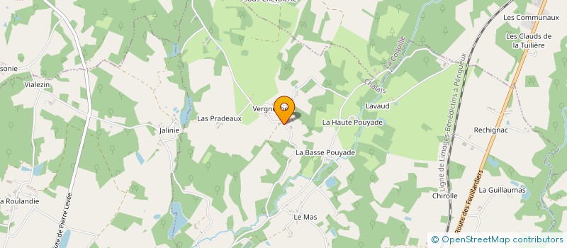 localisation de l'entreprise MONSIEUR ELIE COURSELAUD à SAINT-PAUL-LA-ROCHE