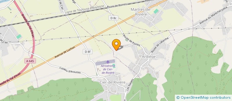 localisation de l'entreprise MONSIEUR ELIE CRESPIN  ARDIEGE