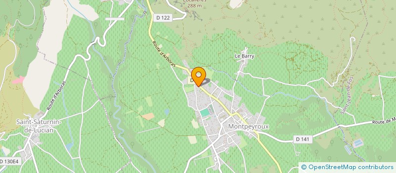 localisation de l'entreprise MONSIEUR ELIE DACENKO  MONTPEYROUX