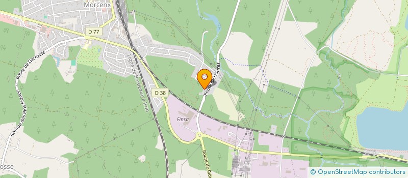 localisation de l'entreprise MONSIEUR ELIE DANTHEZ  MORCENX-LA-NOUVELLE