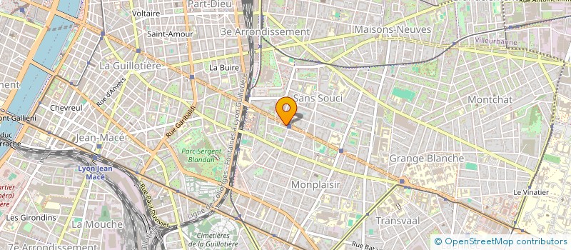 localisation de l'entreprise MONSIEUR ELIE DARNAT  LYON