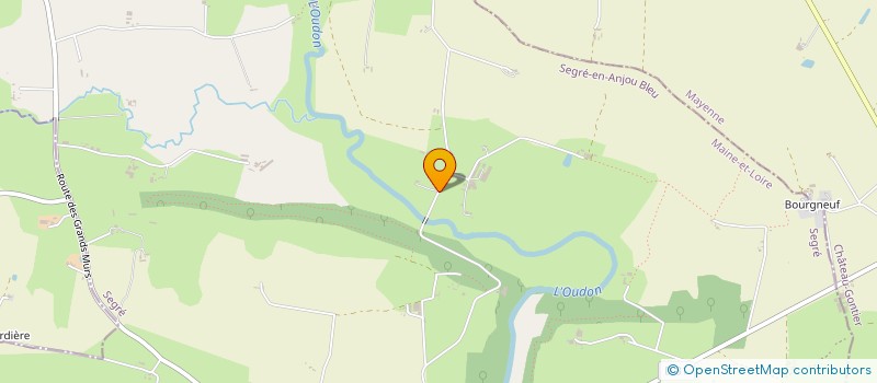 localisation de l'entreprise MONSIEUR ELIE DE TARRAGON  SEGRE-EN-ANJOU BLEU
