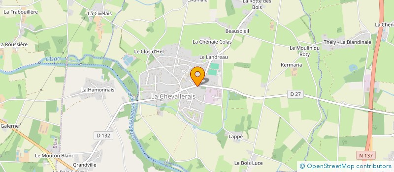 localisation de l'entreprise MONSIEUR ELIE DELHOMMEAU  HERIC