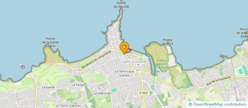 localisation de l'entreprise MONSIEUR ELIE DELPIT  SAINT-LUNAIRE