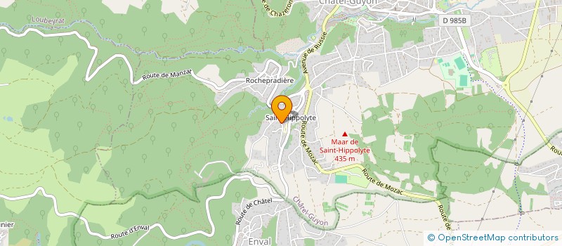 localisation de l'entreprise MONSIEUR ELIE DI GENNARO  CHATEL-GUYON