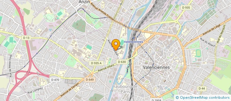 localisation de l'entreprise MONSIEUR ELIE DILIBERTO à VALENCIENNES