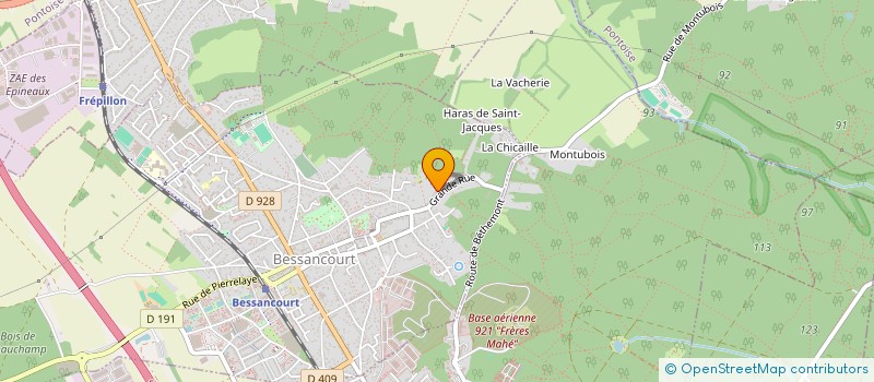 localisation de l'entreprise MONSIEUR ELIE DOMERGUE à BESSANCOURT