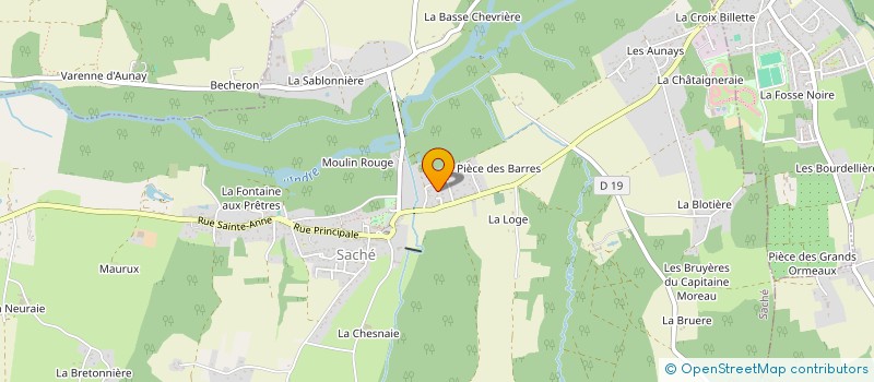 localisation de l'entreprise MONSIEUR ELIE DUVILLE  RIVARENNES