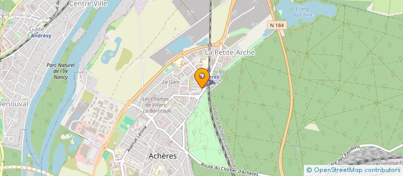 localisation de l'entreprise MONSIEUR ELIE EL HOWAYEK  ACHERES