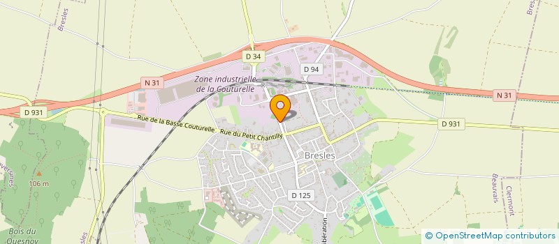 localisation de l'entreprise MONSIEUR ELIE ELALOUF  THERDONNE