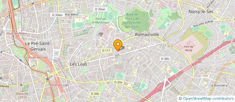 localisation de l'entreprise MONSIEUR ELIE ELBAZ à LES LILAS