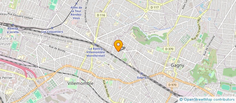 localisation de l'entreprise MONSIEUR ELIE ELIE  VILLEMOMBLE