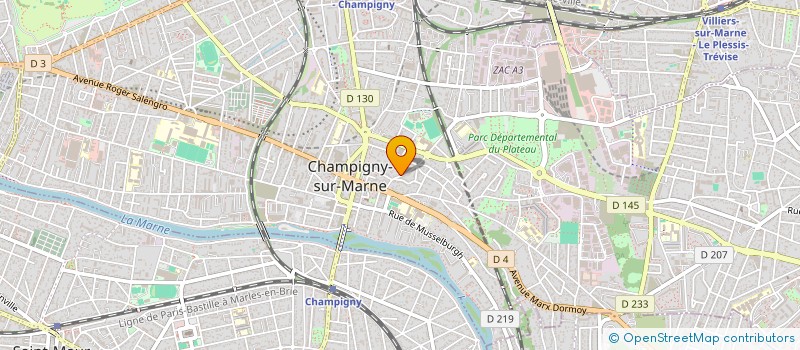 localisation de l'entreprise MONSIEUR ELIE ELMALEH à CHAMPIGNY-SUR-MARNE