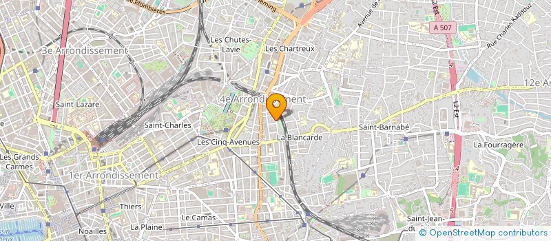 localisation de l'entreprise MONSIEUR ELIE EZQUERRA à MARSEILLE