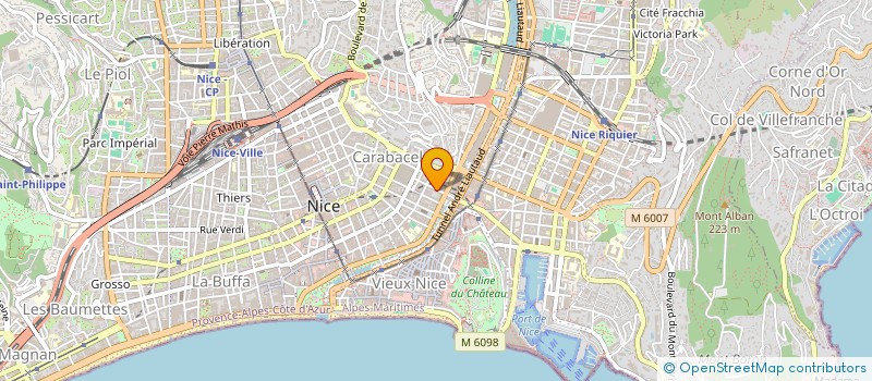 localisation de l'entreprise MONSIEUR ELIE FAYAD  NICE