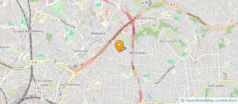 localisation de l'entreprise MONSIEUR ELIE FENOUILLET  MARSEILLE