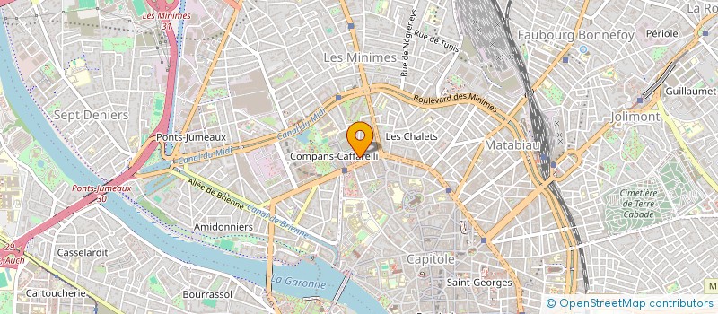 localisation de l'entreprise MONSIEUR ELIE FERRAYE  TOULOUSE