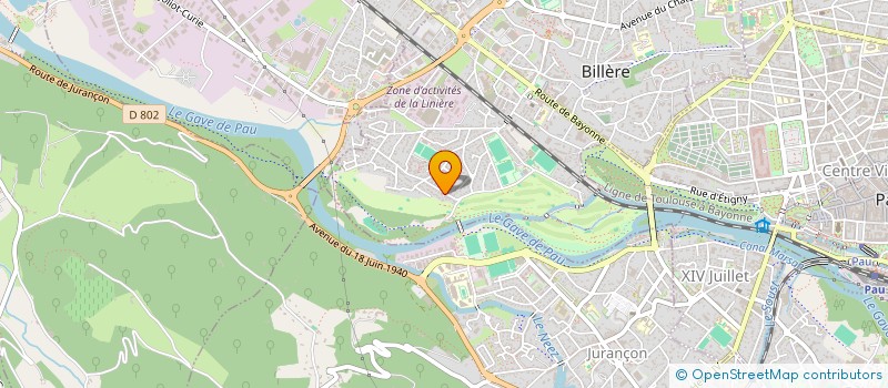 localisation de l'entreprise MONSIEUR ELIE GARROT à BILLERE