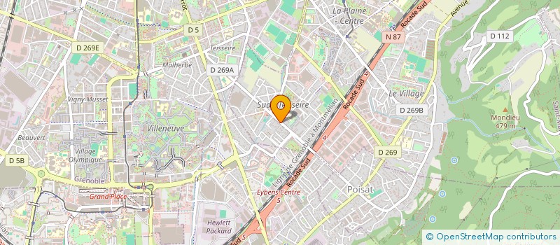 localisation de l'entreprise MONSIEUR ELIE GAUTHIER  SAINT-MARTIN-D'HERES