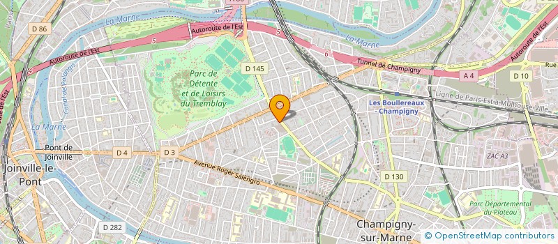 localisation de l'entreprise MONSIEUR ELIE GHARBI  CHAMPIGNY-SUR-MARNE