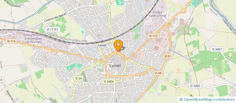 localisation de l'entreprise MONSIEUR ELIE GIBERT à LUNEL