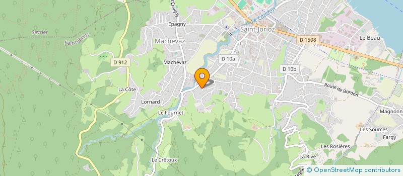 localisation de l'entreprise MONSIEUR ELIE GOUR  SAINT-JORIOZ