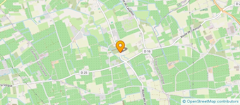 localisation de l'entreprise MONSIEUR ELIE GRANGIER  LE THOR