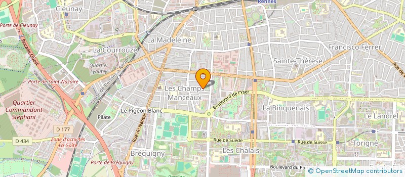 localisation de l'entreprise MONSIEUR ELIE GUEZ LIAHAN à RENNES