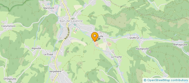 localisation de l'entreprise MONSIEUR ELIE HOLLARD  BAN-DE-LAVELINE