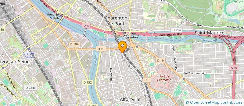 localisation de l'entreprise MONSIEUR ELIE HOURI à ALFORTVILLE