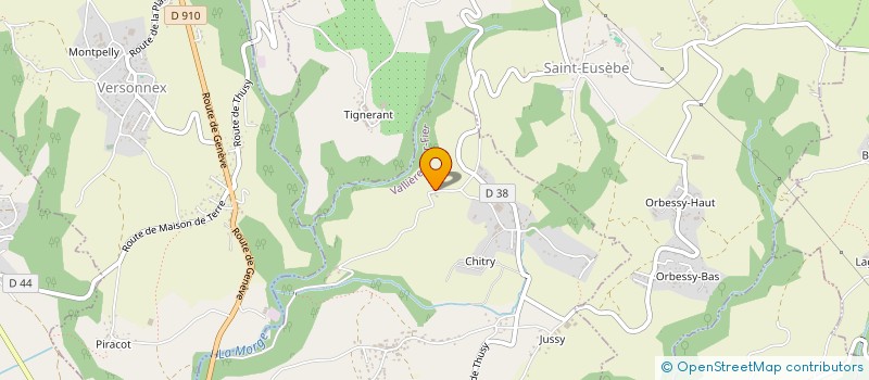 localisation de l'entreprise MONSIEUR ELIE JURCZIK  VALLIERES-SUR-FIER