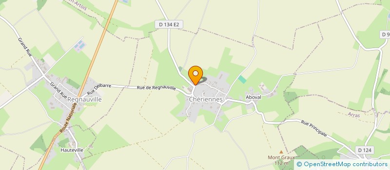 localisation de l'entreprise MONSIEUR ELIE LAGACHE  CHERIENNES