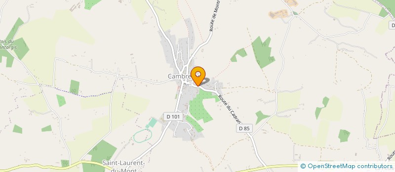 localisation de l'entreprise MONSIEUR ELIE LAGASSE à CAMBREMER