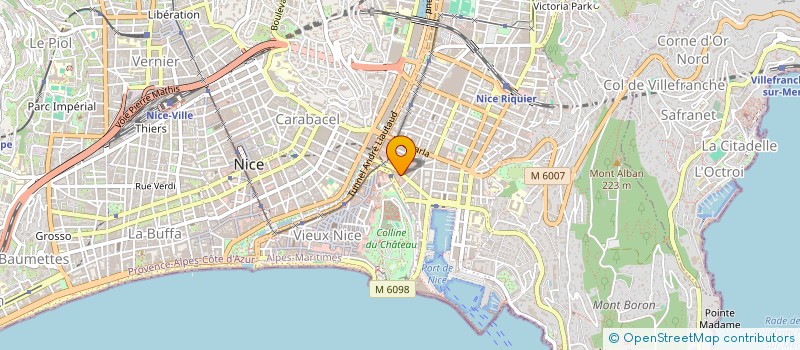 localisation de l'entreprise MONSIEUR ELIE LAHQUAR à NICE