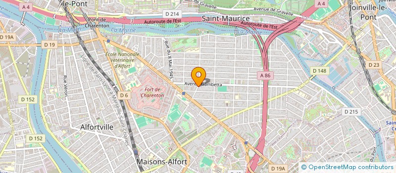 localisation de l'entreprise MONSIEUR ELIE LAJOUS  MAISONS-ALFORT