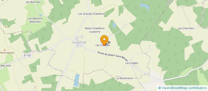 localisation de l'entreprise MONSIEUR ELIE LANDAUD à CHAMPIGNELLES