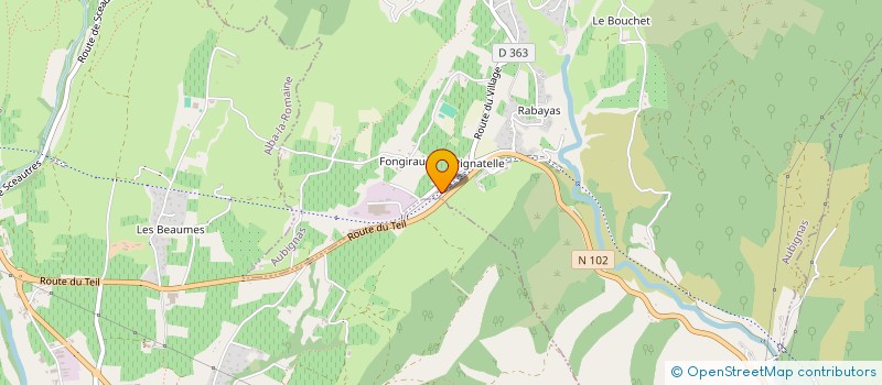 localisation de l'entreprise MONSIEUR ELIE LAUZIERE  MEYSSE