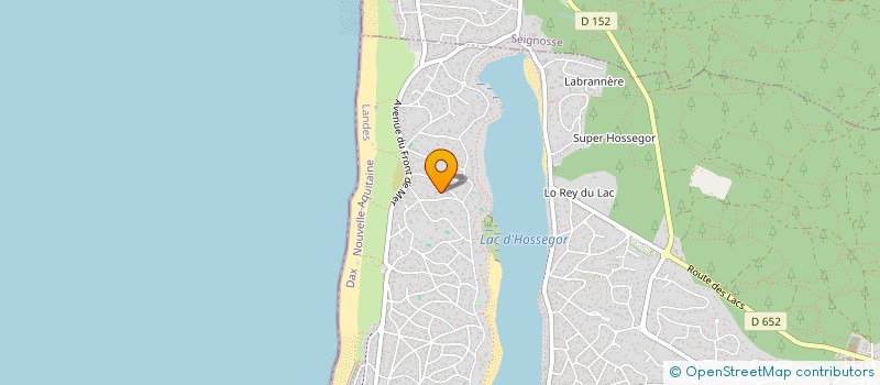localisation de l'entreprise MONSIEUR ELIE LEMONNIER à SOORTS-HOSSEGOR