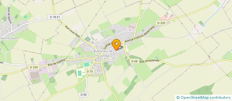 localisation de l'entreprise MONSIEUR ELIE LOUIS à AVESNES-LE-COMTE