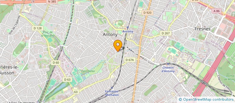 localisation de l'entreprise MONSIEUR ELIE LOZANO à ANTONY