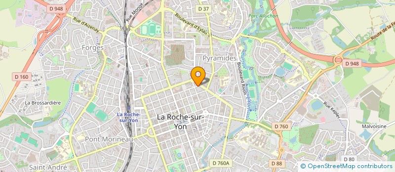 localisation de l'entreprise MONSIEUR ELIE MARBOEUF à LA ROCHE-SUR-YON