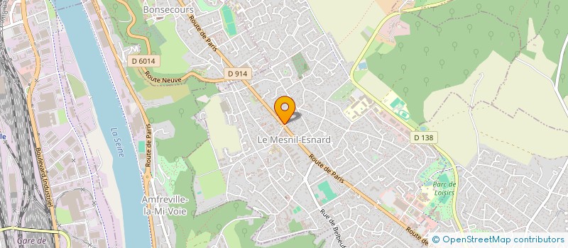 localisation de l'entreprise MONSIEUR ELIE MAUCONDUIT  LE MESNIL-ESNARD