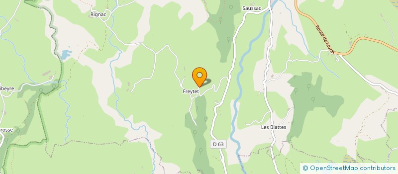 localisation de l'entreprise MONSIEUR ELIE MAVIER à RIOM-ES-MONTAGNES