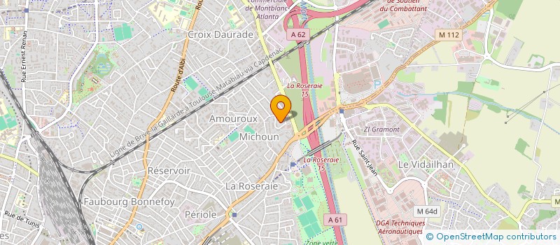 localisation de l'entreprise MONSIEUR ELIE MBOYO BOMBOKO  TOULOUSE